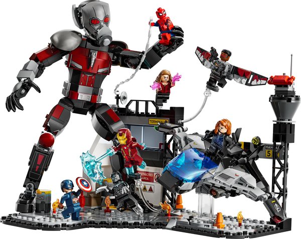 76314 Captain America: Civil War Battle