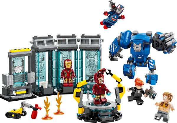 76315 Iron Man's Laboratory: Hall of Armor