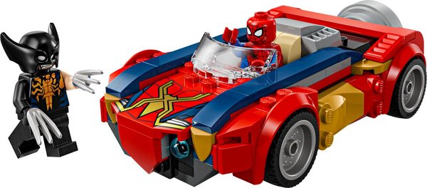76336 Spider-Man Auto vs. Venomized Wolverine