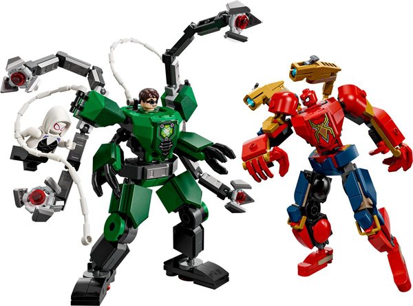 76338 Mech-Duell: Spider-Man vs. Doc Ock, Superhelden Set