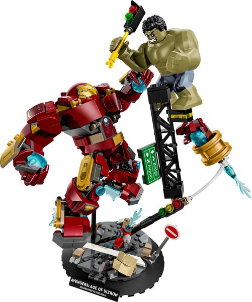 76343 Duell der Giganten: Hulkbuster vs. Hulk