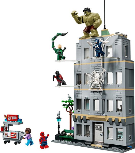 76350 ǀ Marvel Großer Showdown: Spider-Man vs. Hulk, Spielzeug