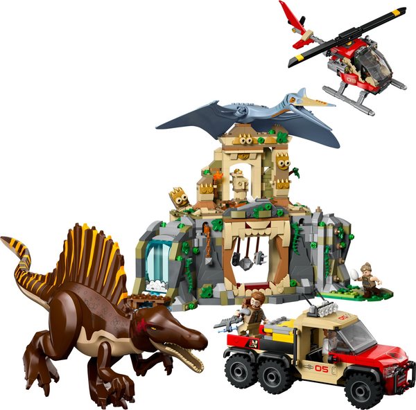 76976 Spinosaurus & Quetzalcoatlus Air Mission