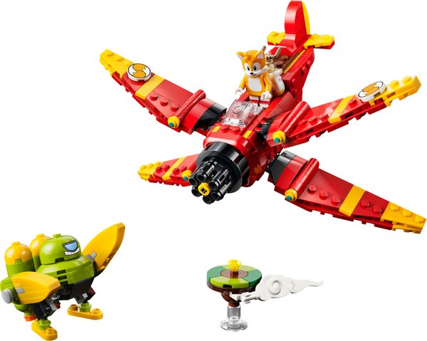 77119 the Hedgehog Tails‘ Tornado-1 baubarer Spielzeugflieger