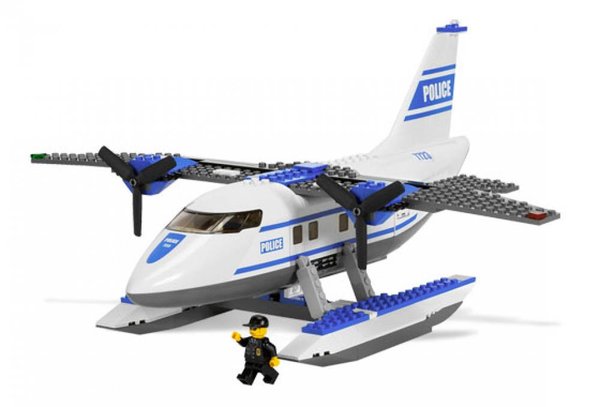 7723 Police Pontoon Plane