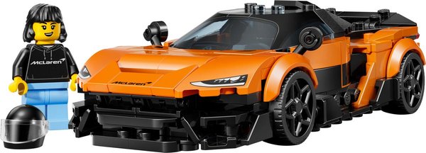 77257 McLaren W1, Rennauto, Bauset mit Modellauto