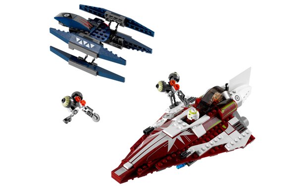 7751 Ahsoka's Starfighter and Vulture Droid
