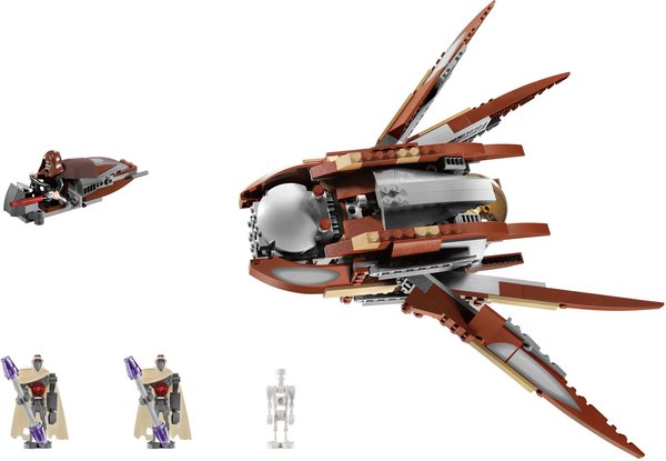 7752 Count Dooku's Solar Sailer