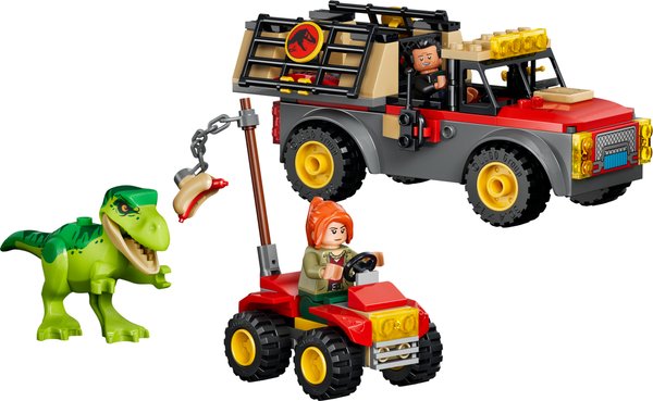 77978 Transporter für den Jungen T.Rex, Spielzeug-Dino für Kinder ab 4 Jahren