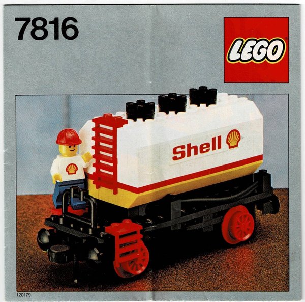 7816 Shell Tanker Wagon