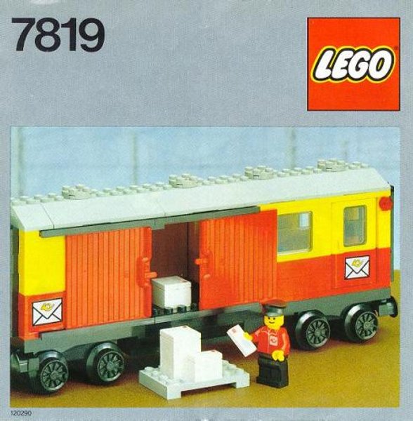 7819 Postal Container Wagon Covered