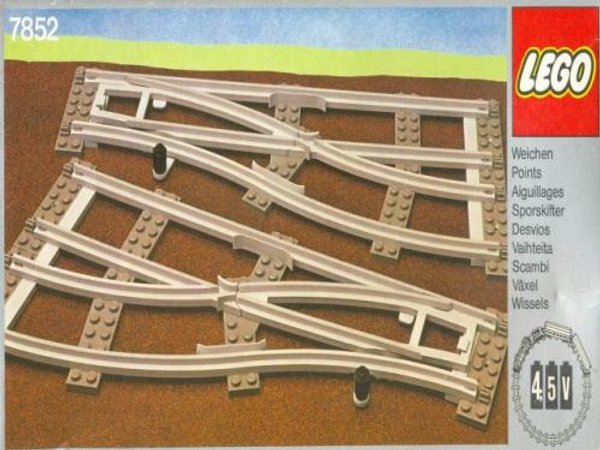 7852 Left and Right Points Manual Gray 4.5v