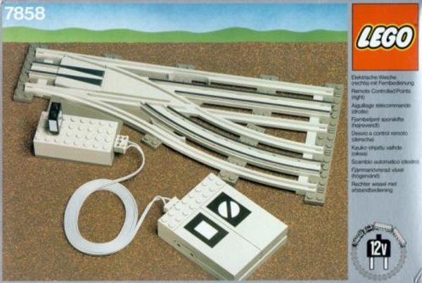 7858 Remote Controlled Points Right 12v