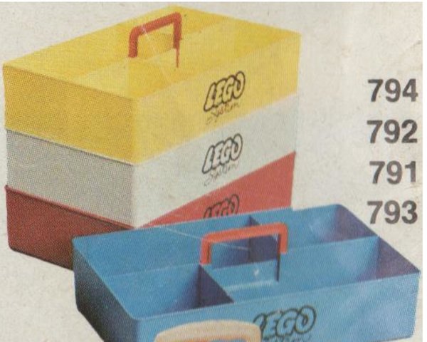 794 Storage Box - Yellow