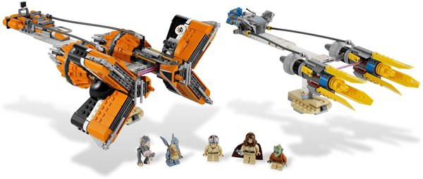 7962 Anakin's and Sebulba's Podracers