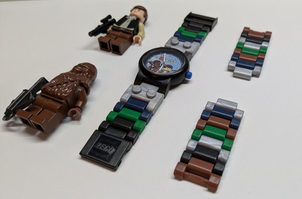 8020400 Han Solo and Chewbacca Buildable Watch with Toy