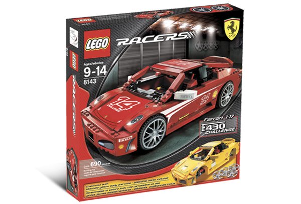 8143 Ferrari 1:17 F430 Challenge