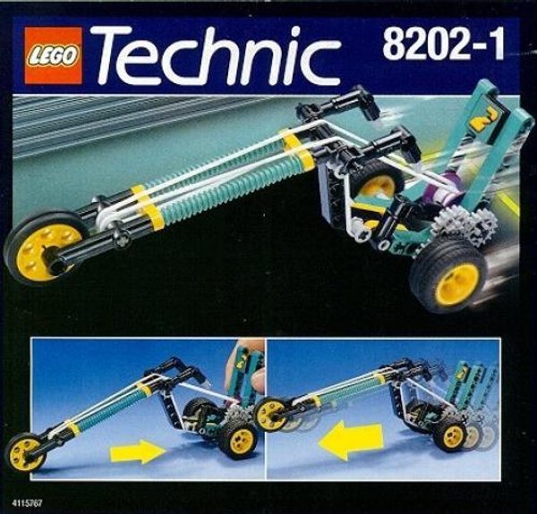 8202 Blast Off Chopper with Bungee Cord Power!