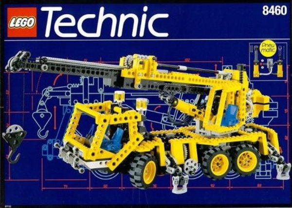 8460 Pneumatic Crane Truck / Mobile Crane