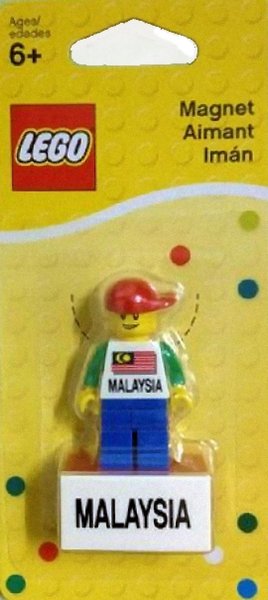 850513 Malaysia Minifigure Magnet