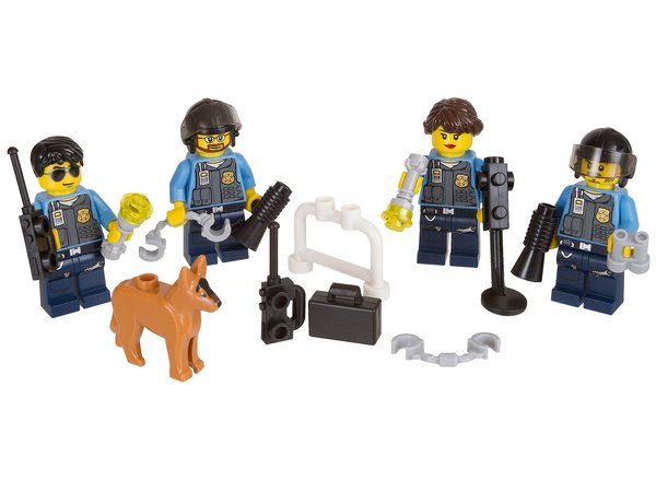 850617 City Police Accessory Set