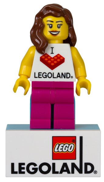851331 I [Heart] LEGOLAND Minifigure Magnet (Female)