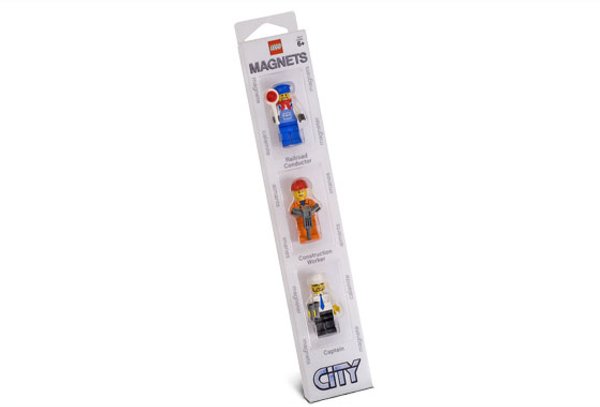 852012 City Minifigure Magnet Set