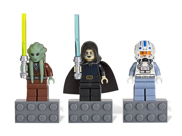 852947 Magnet Set, Star Wars - Kit Fisto, Barriss Offee, Captain Jag