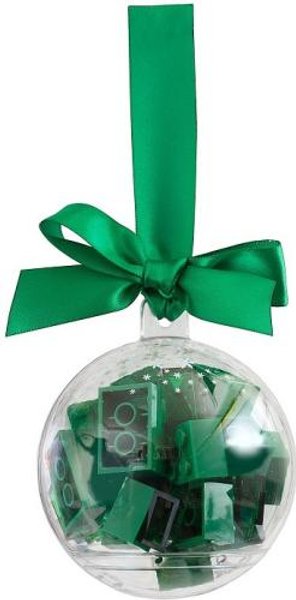 853346 Holiday Ornament with Green Bricks