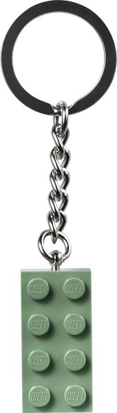 854159 Sand Green Brick Key Chain