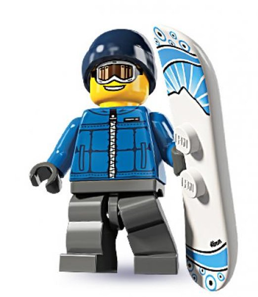 8805-16 Snowboarder Guy