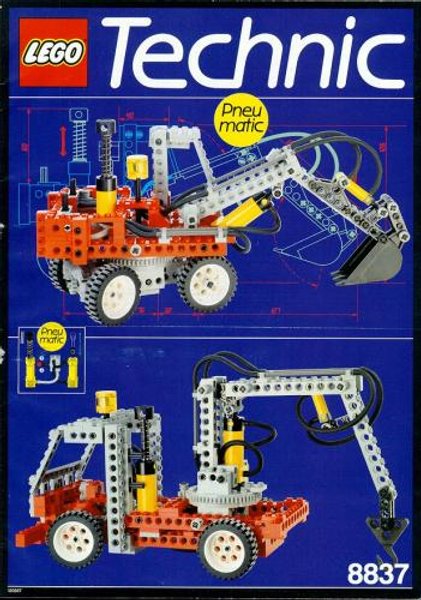 8837 Pneumatic Excavator