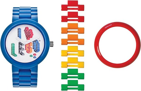 9007613 I Love LEGO Adult Watch