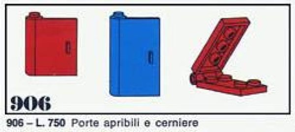 906 12 doors and 5 hinges