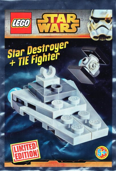 911510 Star Destroyer & TIE Fighter
