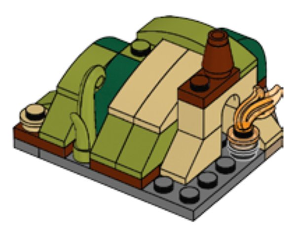 911614 Yoda's Hut