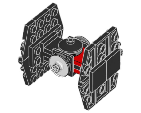 911953 First Order SF TIE Fighter