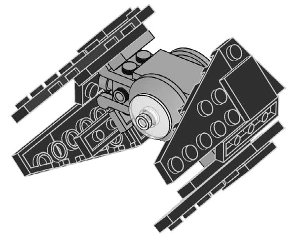 912067 TIE Interceptor