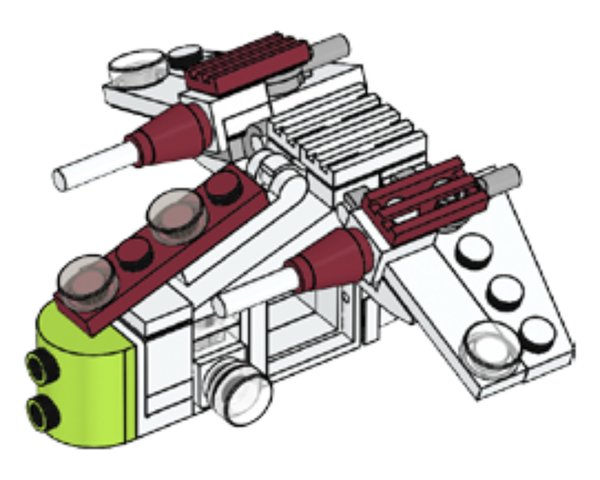 912178 Republic Gunship