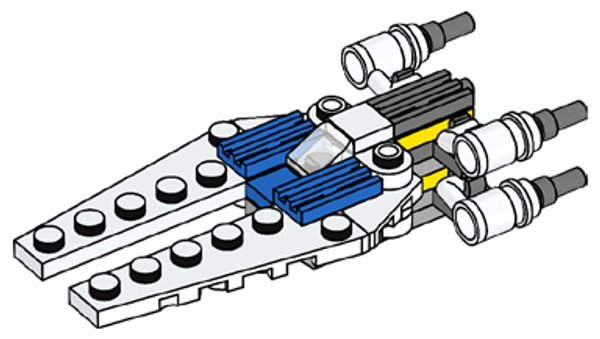 912512 Rebel U-Wing Starfighter