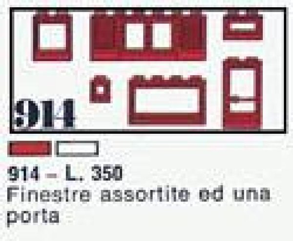914 Windows, Red