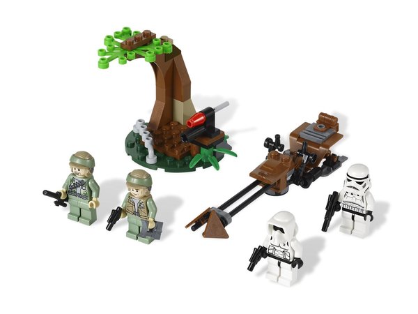9489 Endor Rebel Trooper & Imperial Trooper Battle Pack