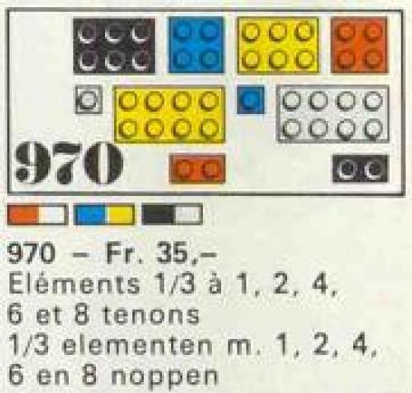 970-2 47 1/3 elements (plates)