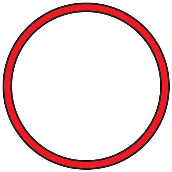 970121 Red Bands (Pack of 25)