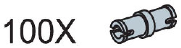 970603 Connector Pegs (Pack of 100)