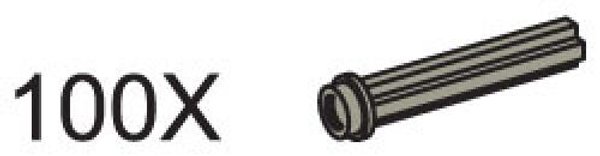 970611 Cross Axles with Knobs (Pack of 100)