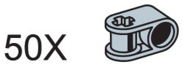 970628 Cross Blocks (Pack of 50)