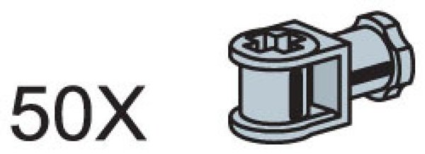 970629 Catches with Cross Holes (Pack of 50)