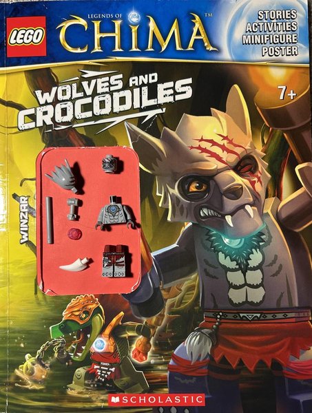 9780545570039 Legends of Chima: Wolves and Crocodiles