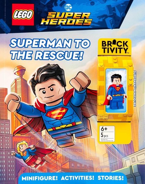 9781837250936 DC Comics Super Heroes: Superman to the Rescue